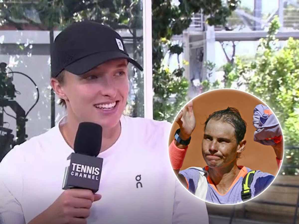 “It’s his life and he’s doing everything on his terms,” Iga Swiatek gets candid about her emotions regarding ‘idol’ Rafael Nadal’s final season on tour