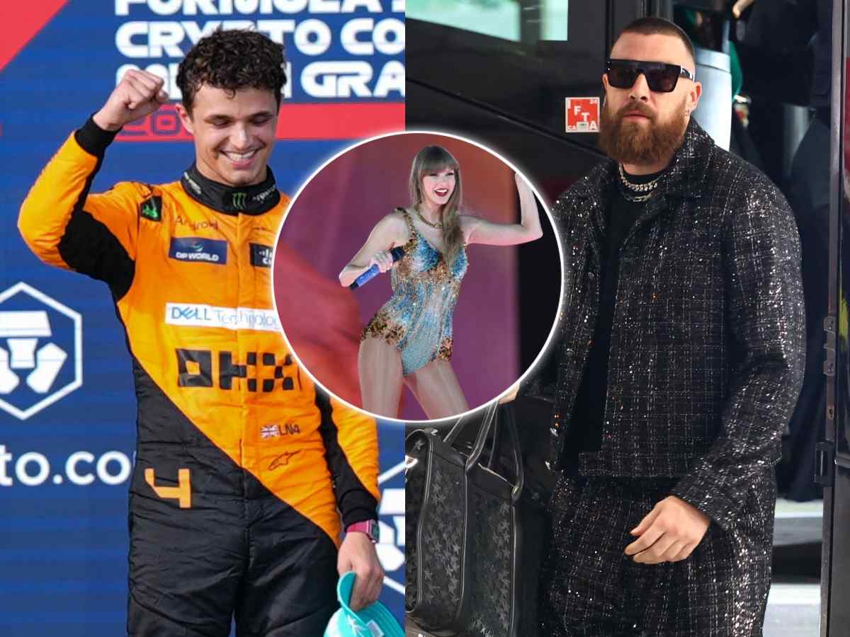 Lando Norris claims he wants Pop icon Taylor Swift’s Concert tickets after ‘exchanging numbers’ with Travis Kelce at Miami GP