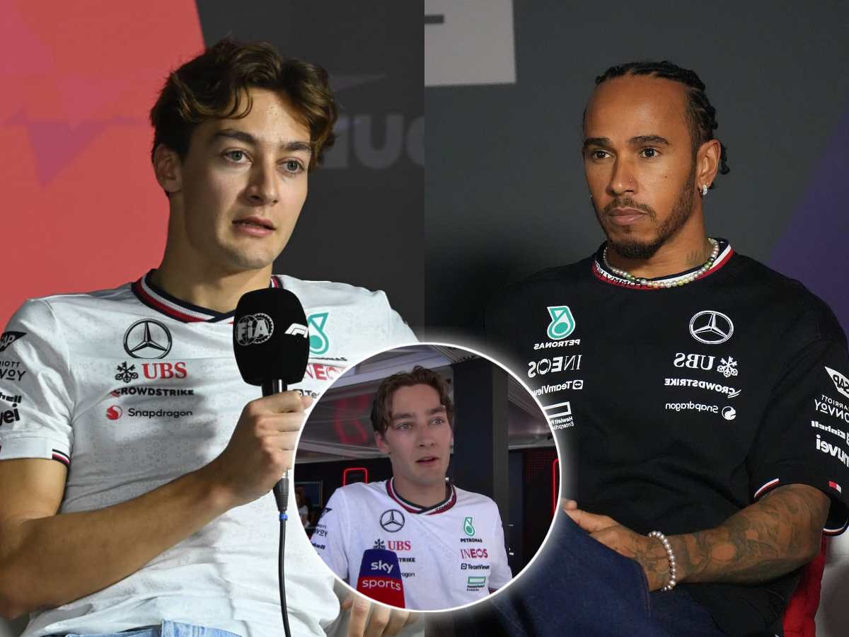 WATCH: George Russell insists he’s not “sulking over” lost position to Lewis Hamilton at Emilia Romagna GP despite radio rant