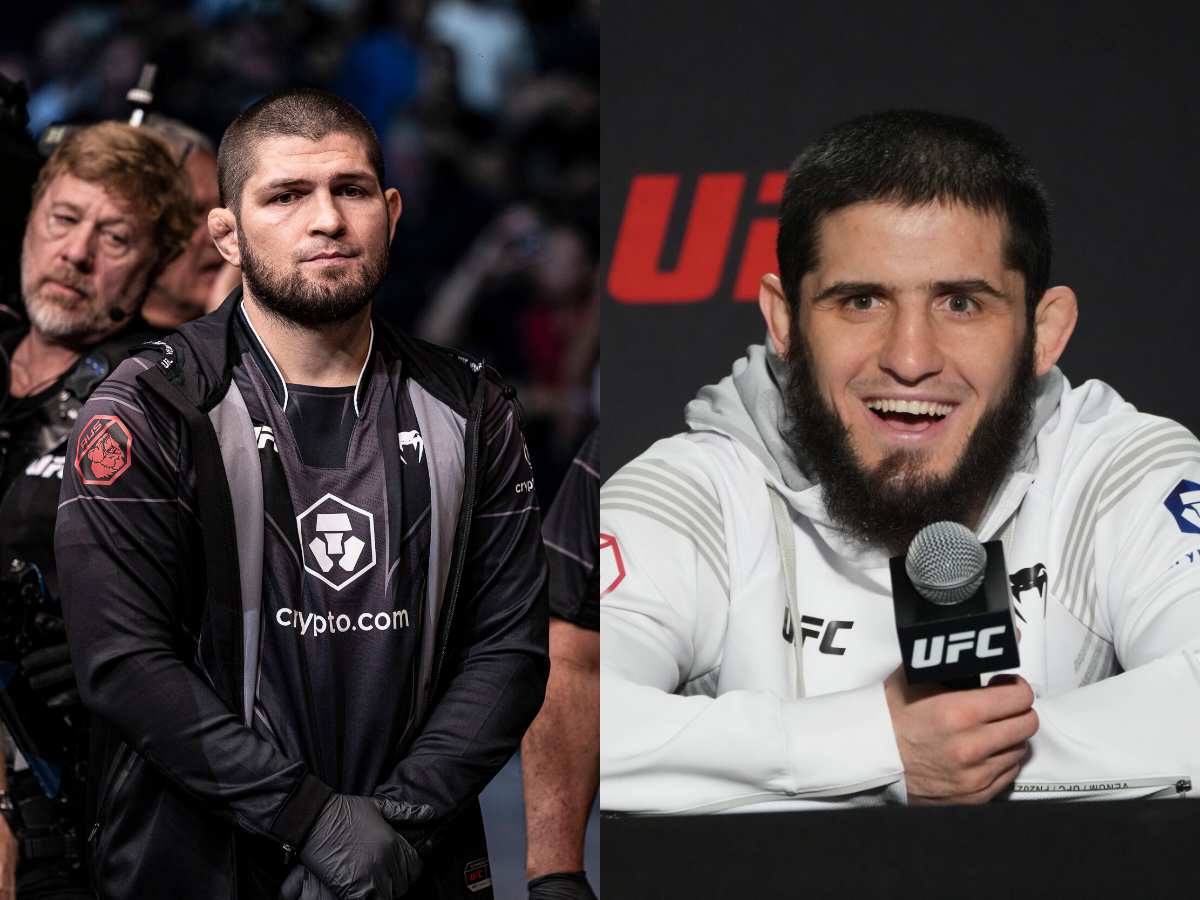 “Anything is possible,” Islam Makhachev speaks on if Khabib Nurmagomedov will corner him at UFC 302