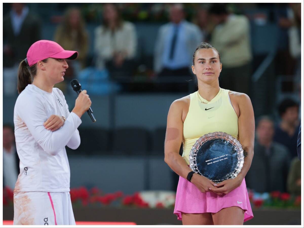 “It’s always a challenge…” Iga Swiatek heaps praise on Aryna Sabalenka as she topples the Belarusian for maiden Madrid Open title