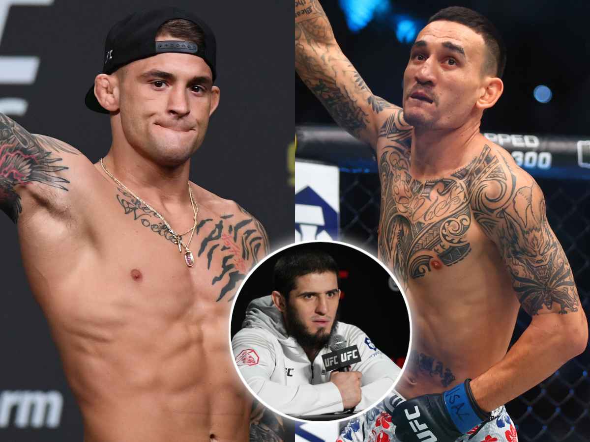 Islam Makhachev crowns Dustin Poirier as ‘best boxer in UFC’ over Max Holloway