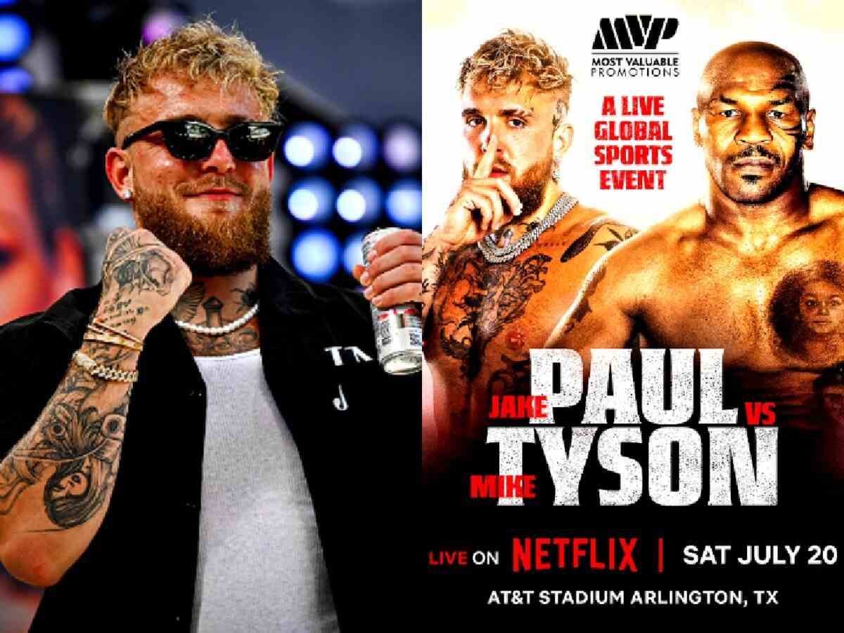 Jake Paul takes pride in his July 20th Live Global sports event against Mike Tyson