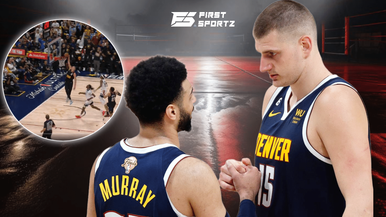 WATCH: ‘Cheeky’ Jamal Murray snatches the ball from Anthony Edwards and passes it to Nikola Jokic for a thunderous ‘statement dunk’