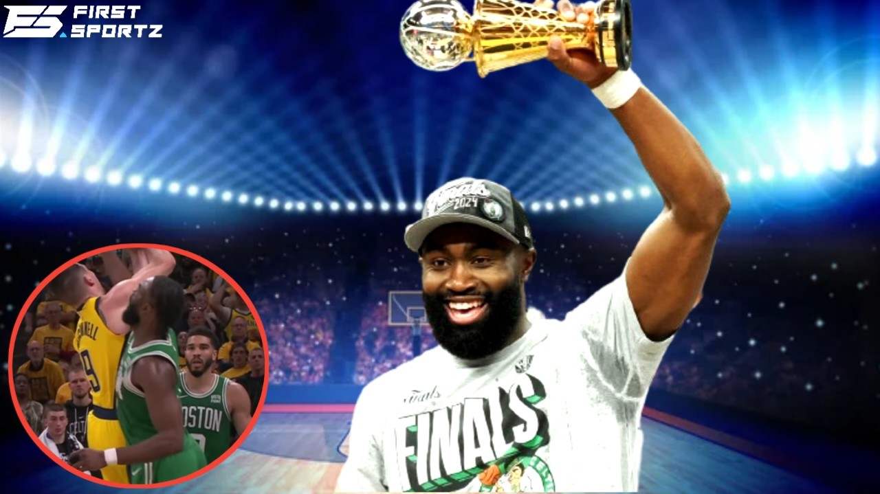 “Adam Silver wants finals to happen ASAP” – Jaylen Brown is going VIRAL for wrong reasons despite winning ECF MVP