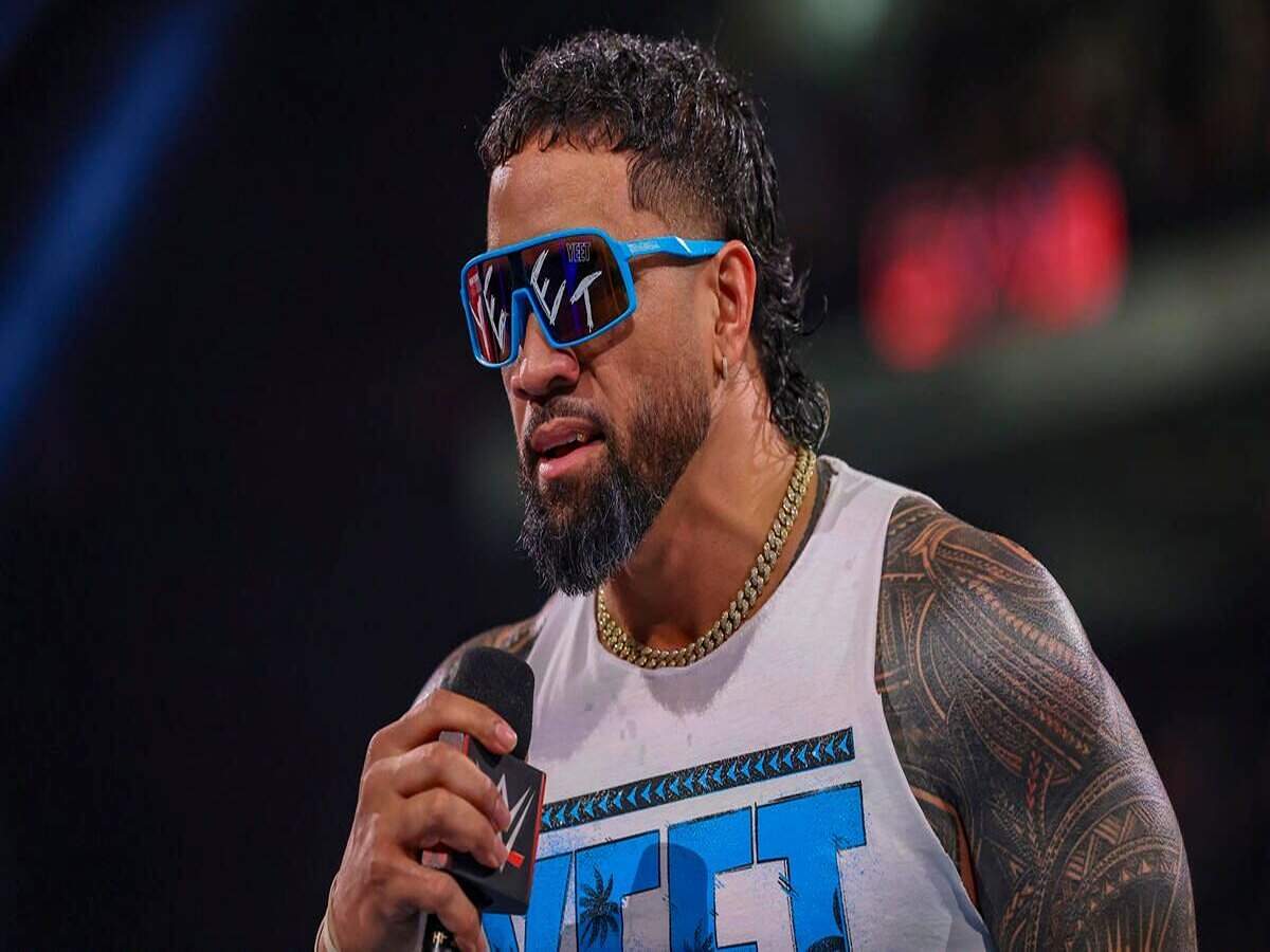 “I stole the whole idea,” Jey Uso admits to stealing current look from WWE Hall of Famer 