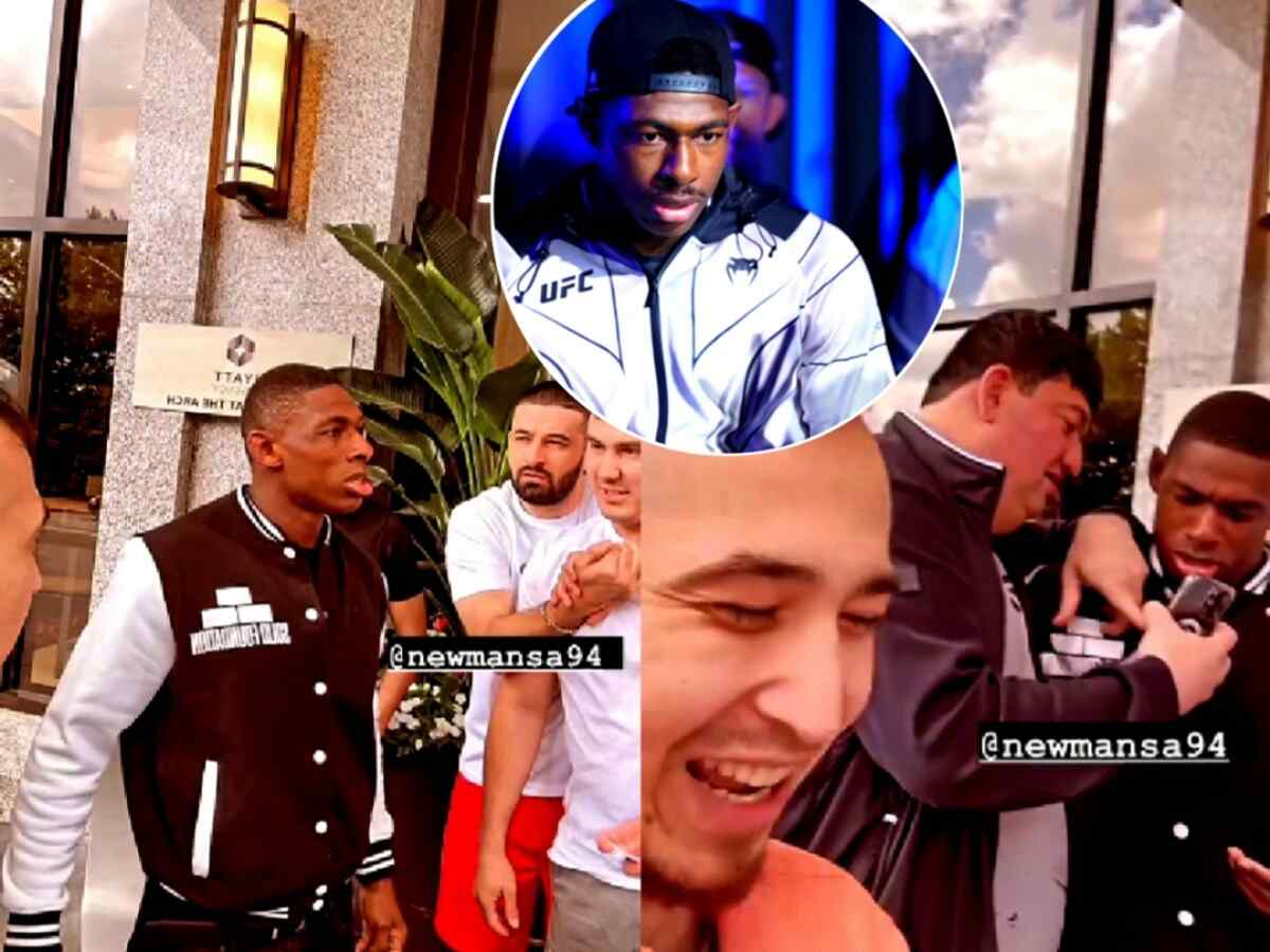 WATCH: Trash talk goes wrong as Uzbekistan fans surround UFC star Joaquin Buckley to flex bank balance