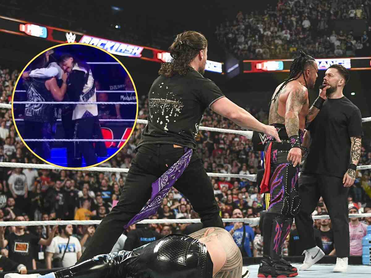 WATCH: The Judgment Day hugs it out on Raw after serious tension arose among the group following Backlash 