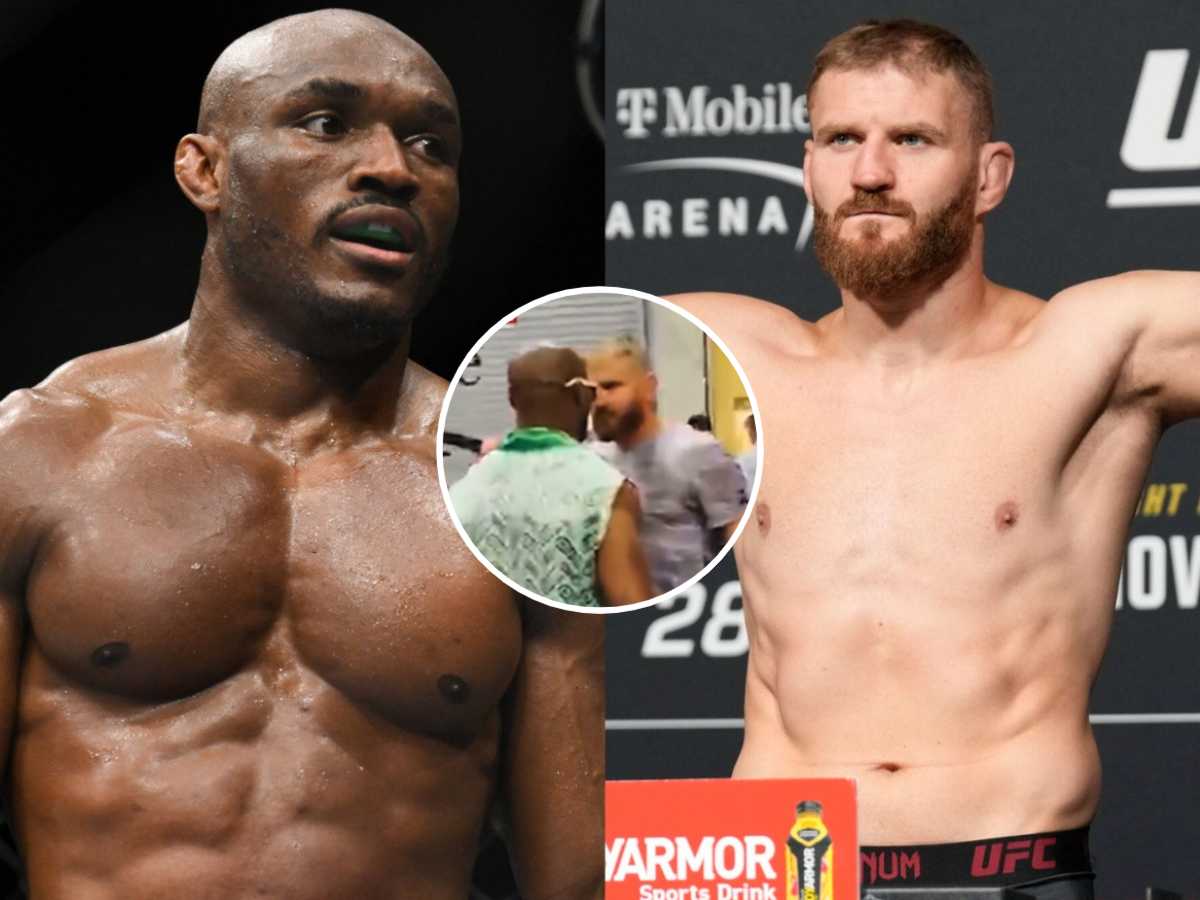 “I was there thick on him…” Kamaru Usman fancies chances against 205-pound monster Jan Blachowicz after viral faceoffs