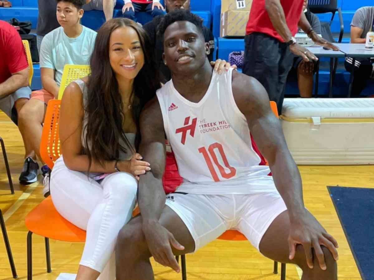 Keeta Vaccaro and Tyreek Hill