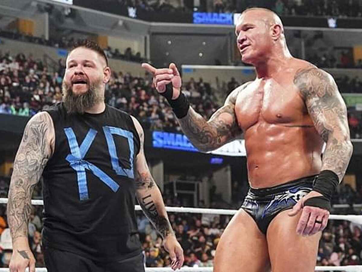 Kevin Owens and Randy Orton 