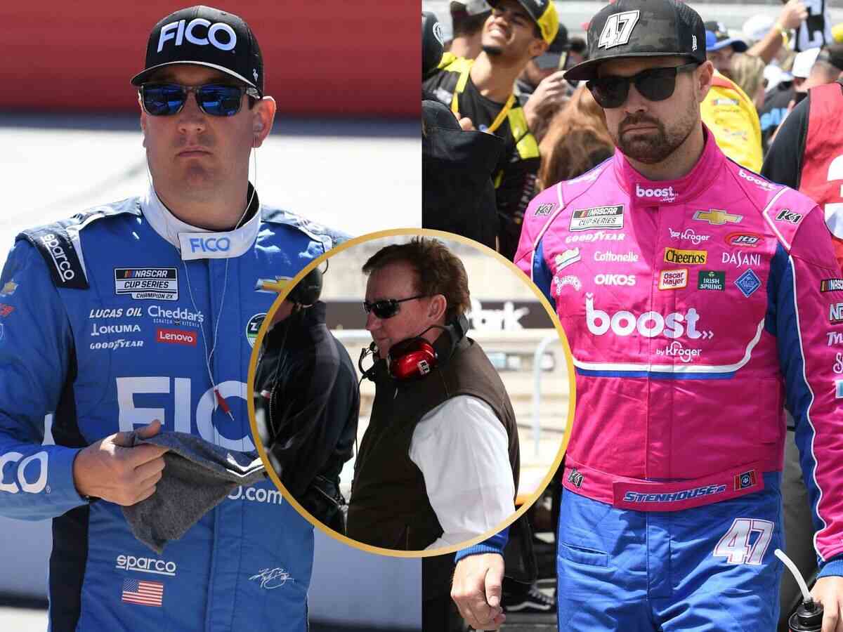 Kyle Busch breaks silence on Richard Childress’ “a** beating” threat to Ricky Stenhouse Jr.