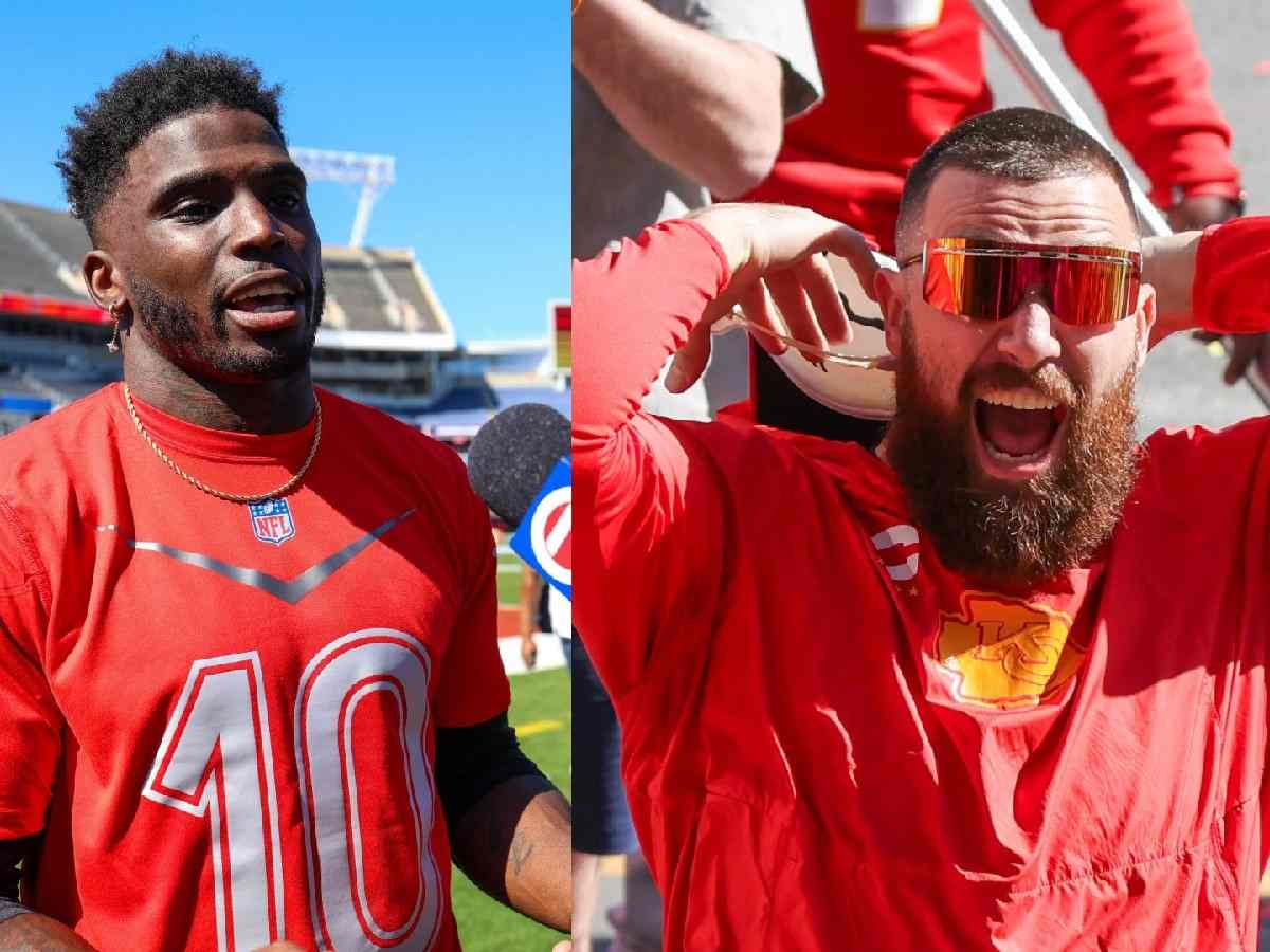 Tyreek Hill bizarrely claims Travis Kelce has to be 25% black with the kind of ‘rhythm’ he has