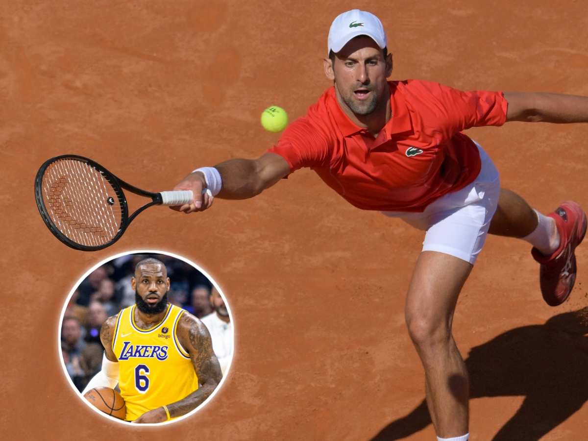 “I really admire LeBron James,” Novak Djokovic says he identifies with athletes who have the ‘hunger for success’