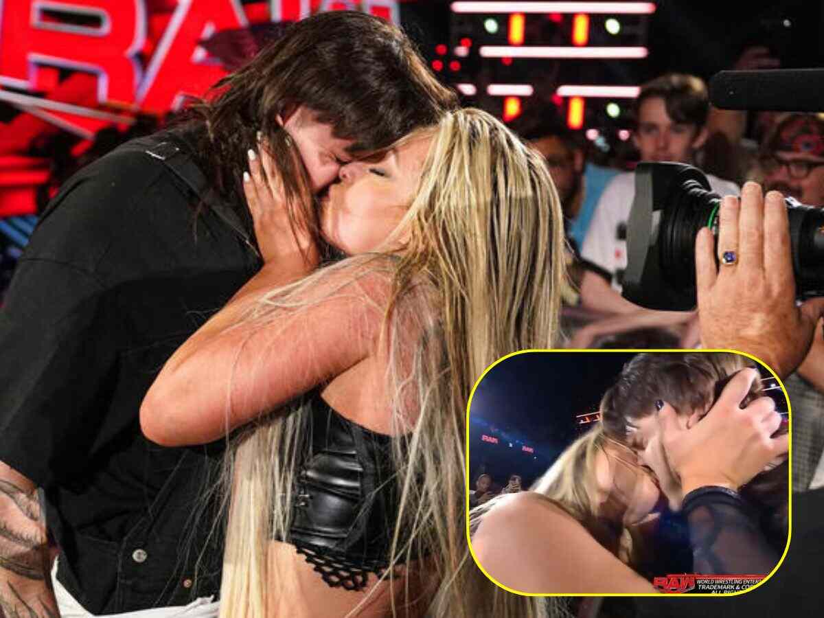 WATCH: “Rhea is gonna kill him”- Wrestling fans completely stunned as Liv Morgan KISSES Dominik Mysterio on Raw