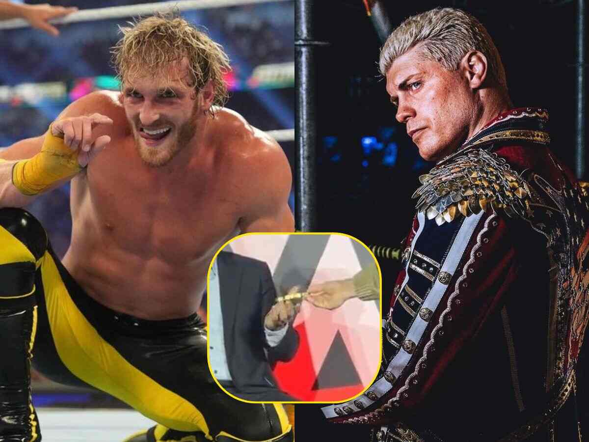 Cody Rhodes reacts to WWE veteran being possibly “armed” after Logan Paul handed him his brass knuckles