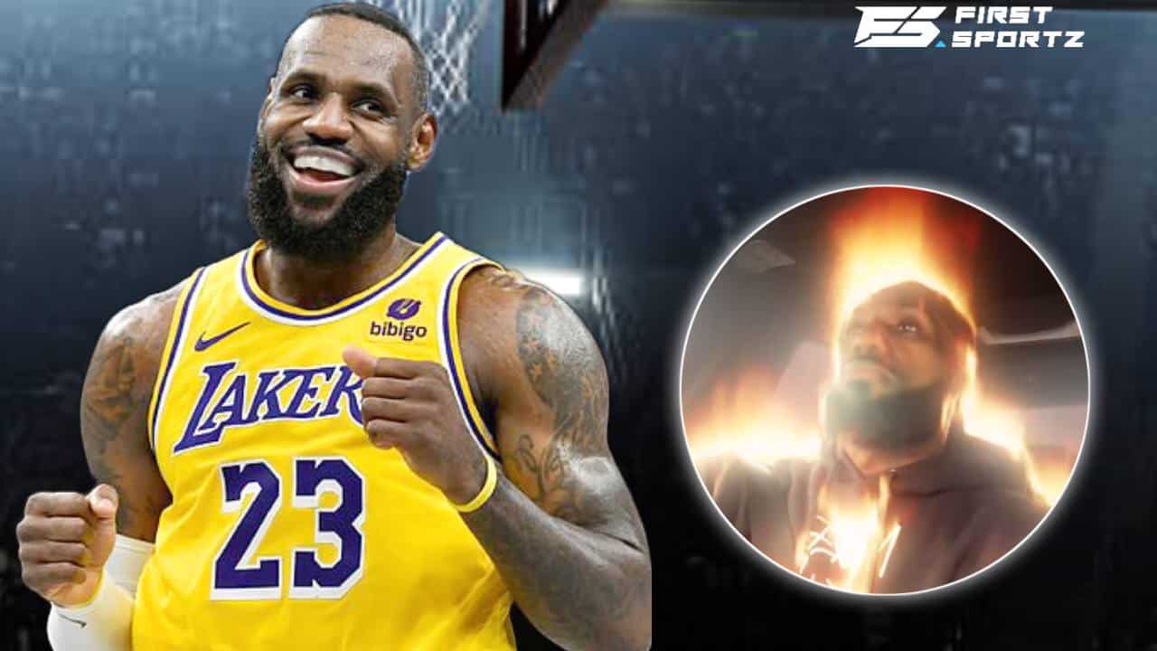 “Facebook mom humor” – LeBron James using ‘fire’ filter to shout out rapper Gunna leaves fans in splits