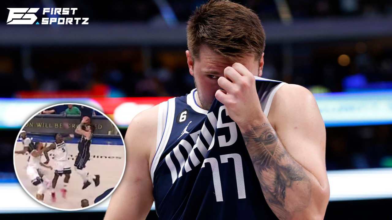 “Most LeBron thing he’s done” – Fans APPALLED as Luka Doncic misses free throw after making insane three-point to fumble Game 4