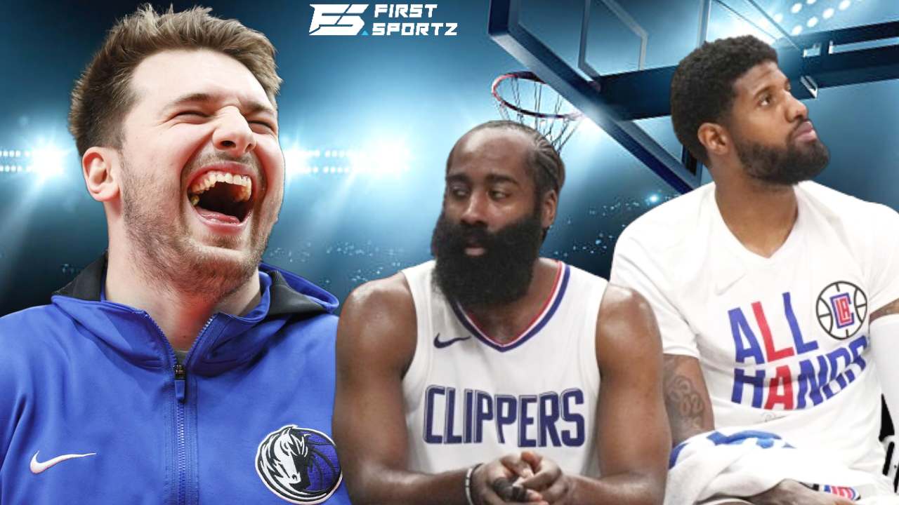 “PG and Harden folded like Futons!” – NBA fans BLAST Clippers for embarrassing exit from first round against Mavericks