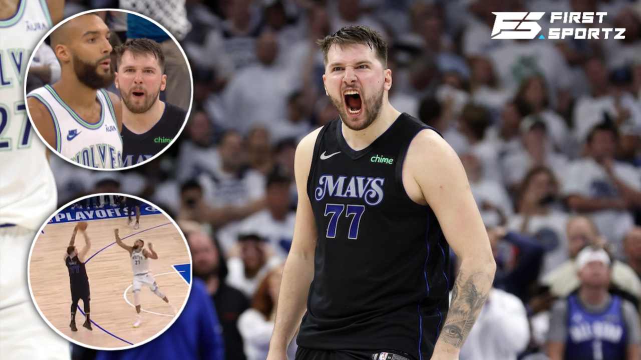 WATCH: “You can’t f**king guard me!” – ‘Pumped up’ Luka Doncic goes off on Rudy Gobert after drilling a clutch game-winner against Timberwolves