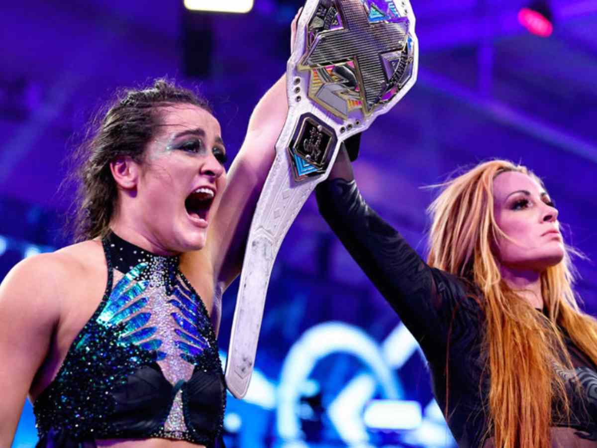 Lyra Valkyria and Becky Lynch