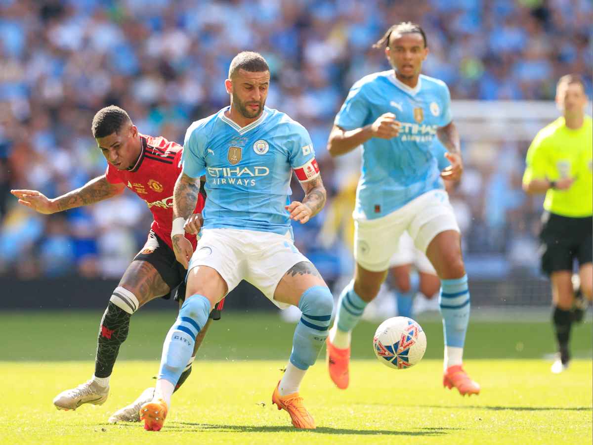 Marcus Rashford & Kyle Walker