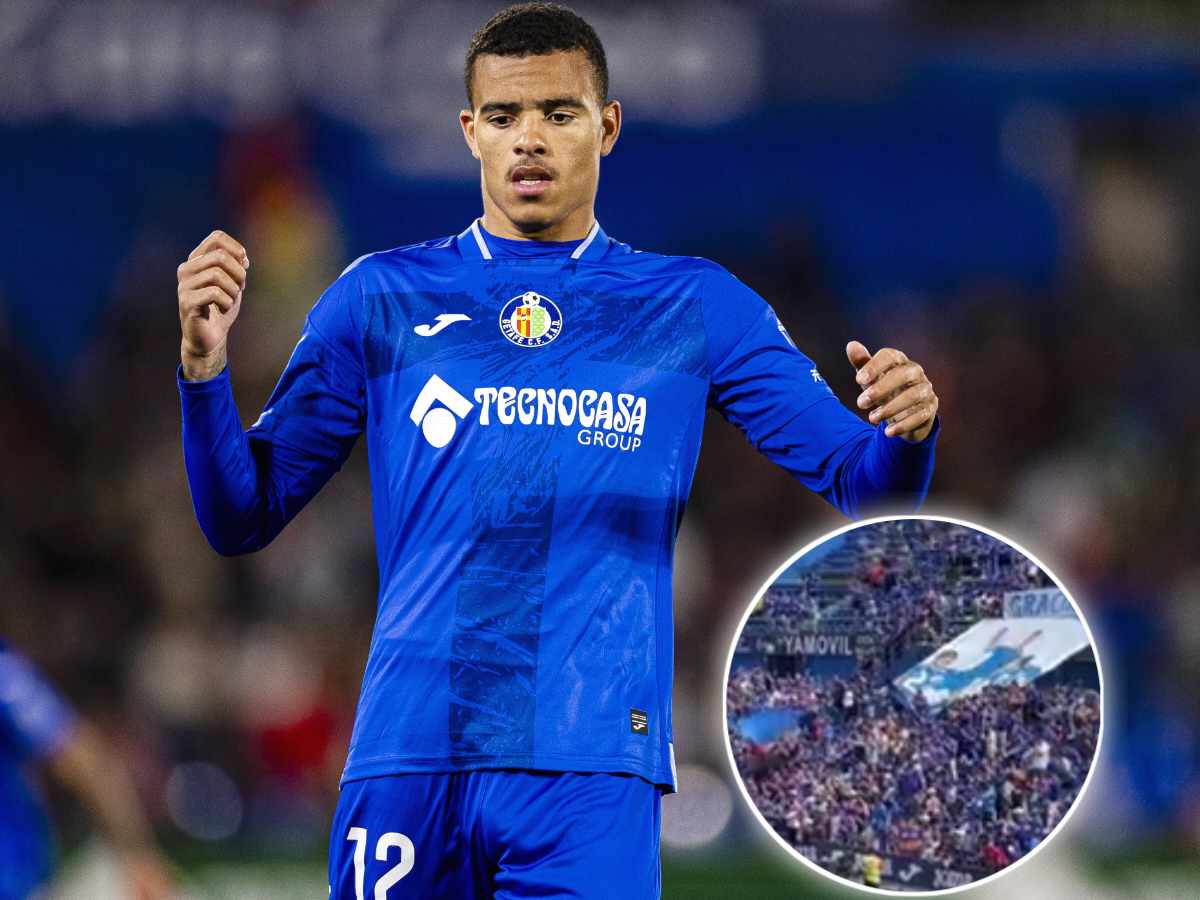 WATCH: Loud “Mason Greenwood stay” chants reverberate at Coliseum as Getafe fans make their demands clear