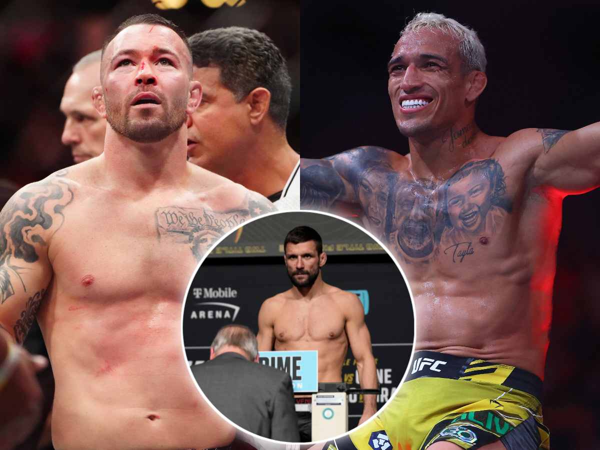 “I’ll give you fire” – Charles Oliveira called out for ‘ducking’ and asking for Colby Covington fight