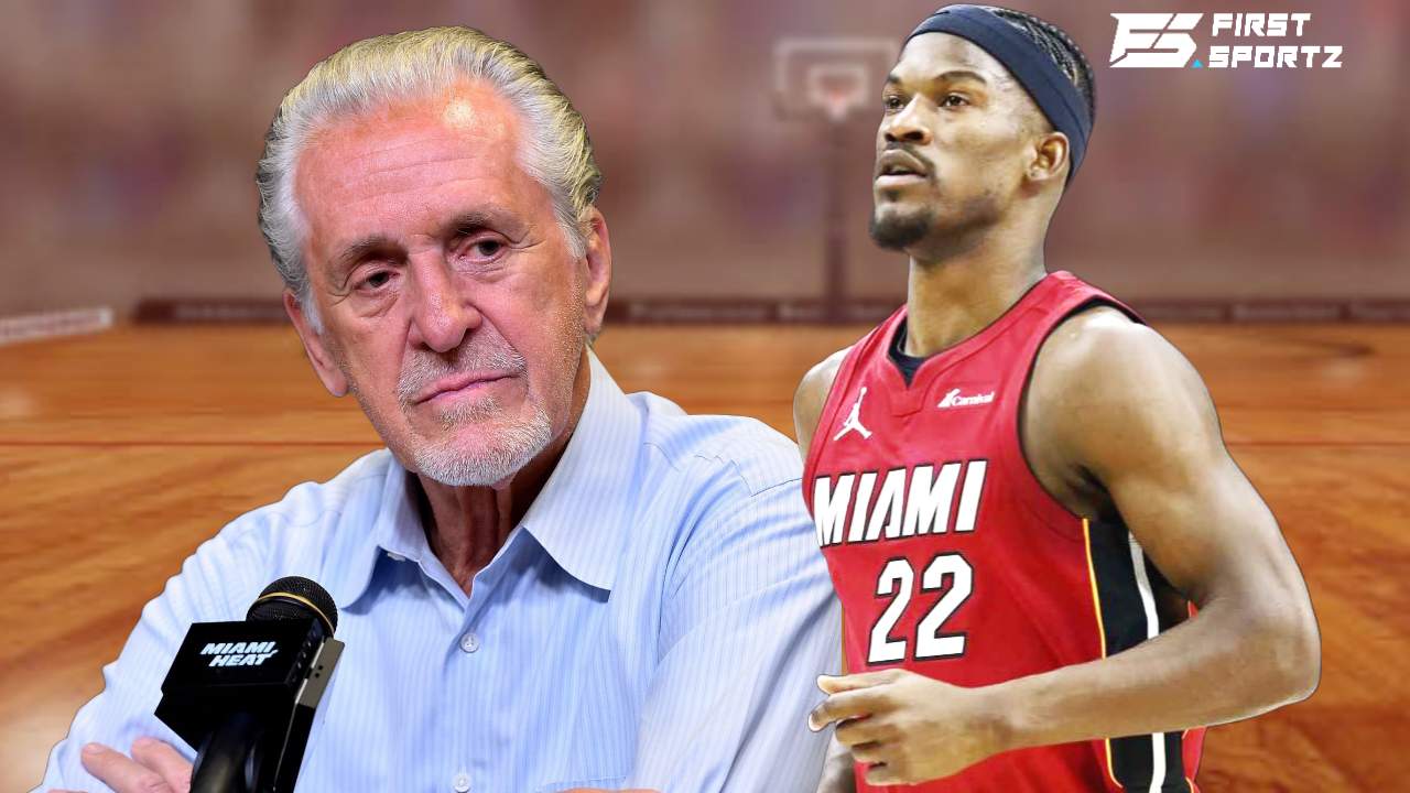 “Keep your mouth shut!” Pat Riley SLAMS Jimmy Butler for talking trash about Knicks and Celtics while out injured