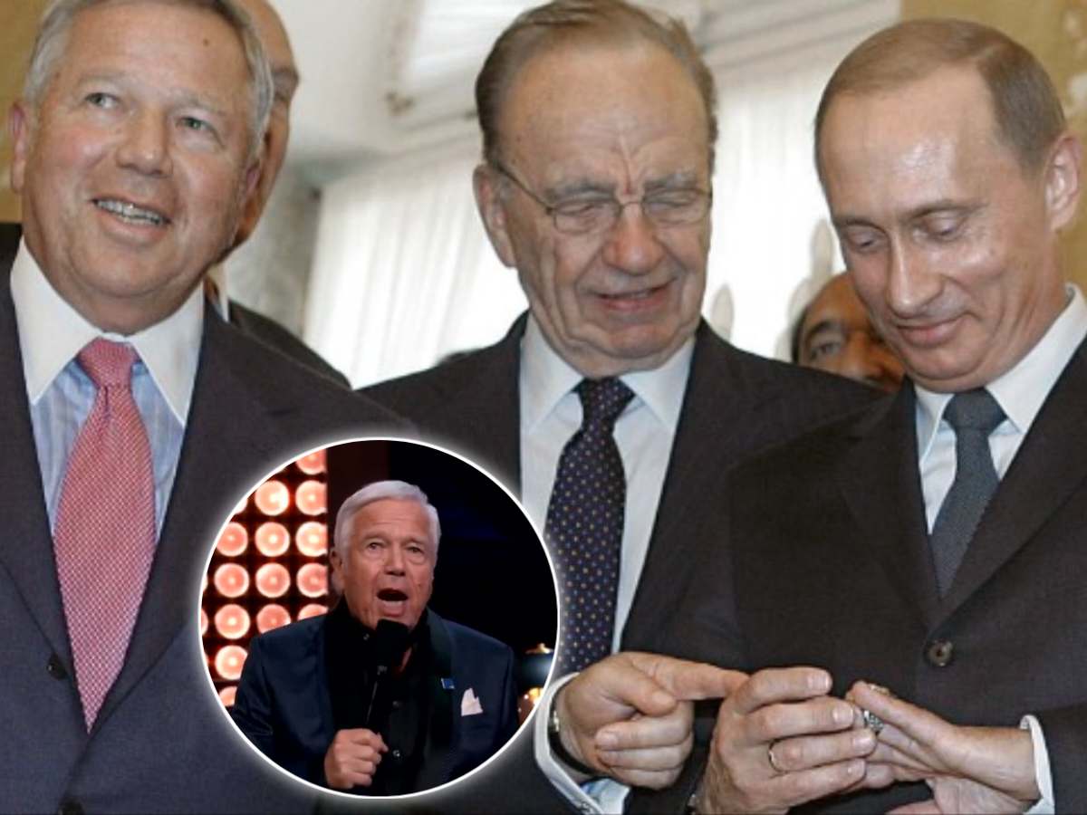 “Give me my f**king ring back!” Patriots owner Robert Kraft rips Vladimir Putin apart during Tom Brady’s roast