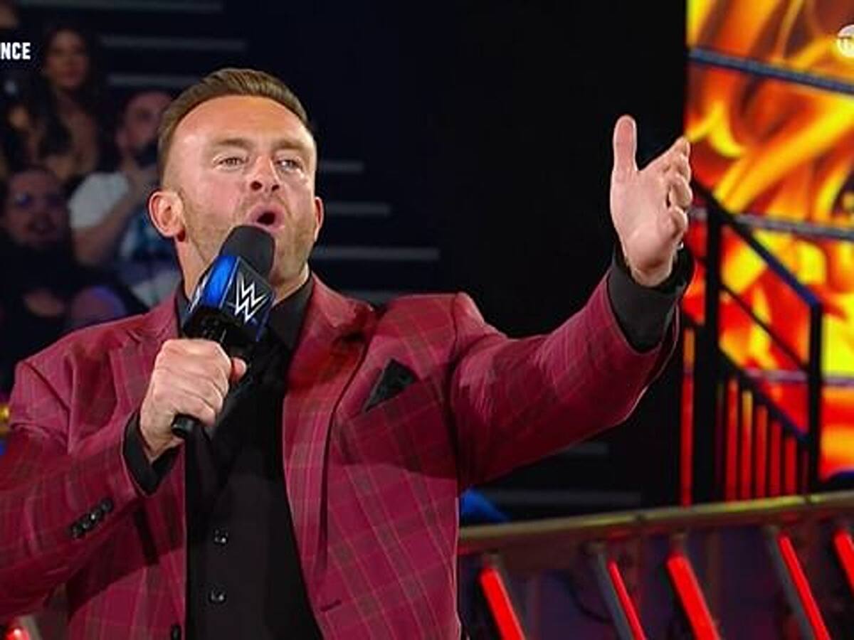 Nick Aldis breaks silence after making shocking announcement to control chaos during Bloodline match at WWE Backlash