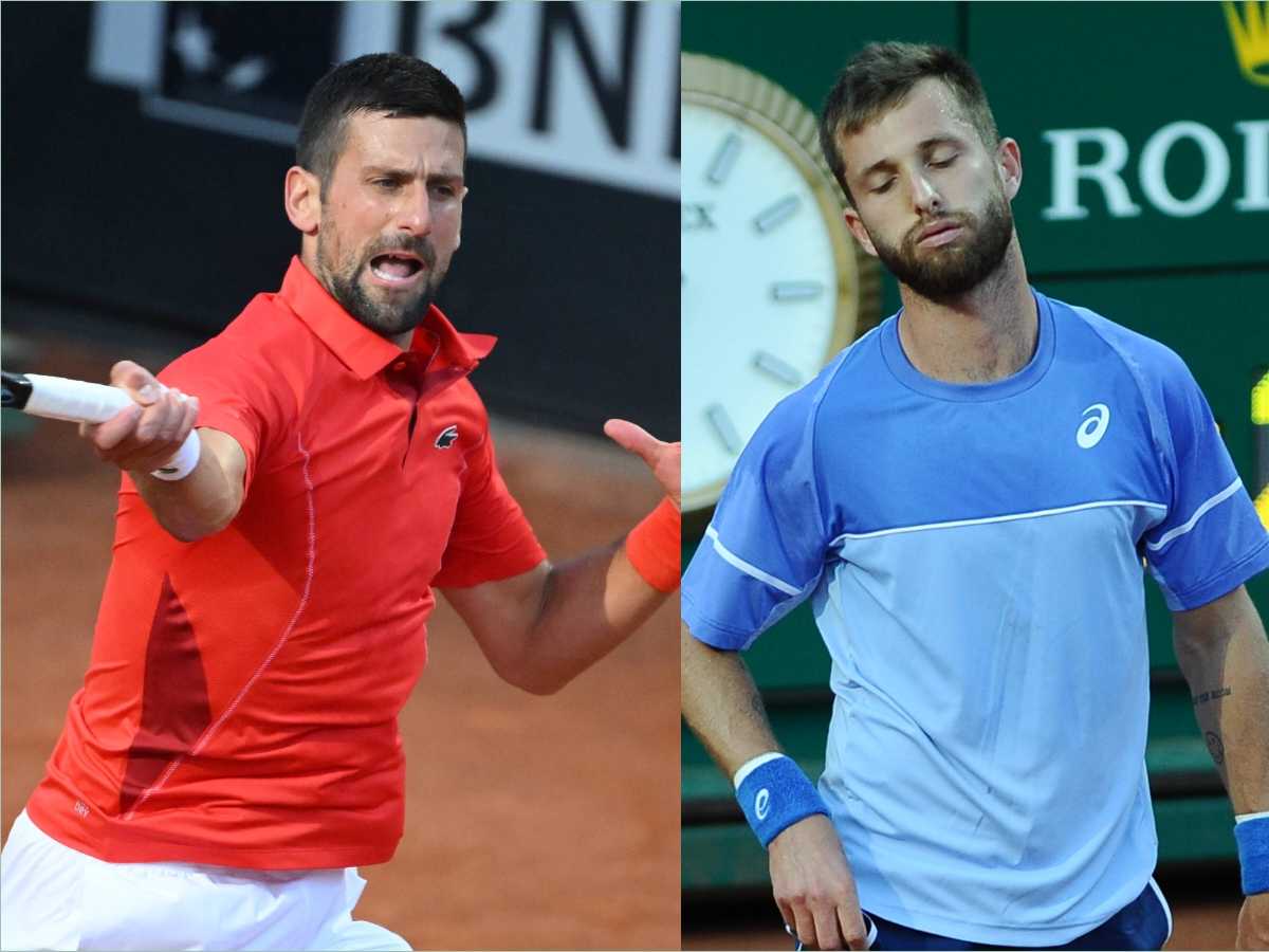 “It’s super frustrating,” French lucky loser Corentin Moutet disappointed after failing to capitalize on early lead against Novak Djokovic in Italian Open