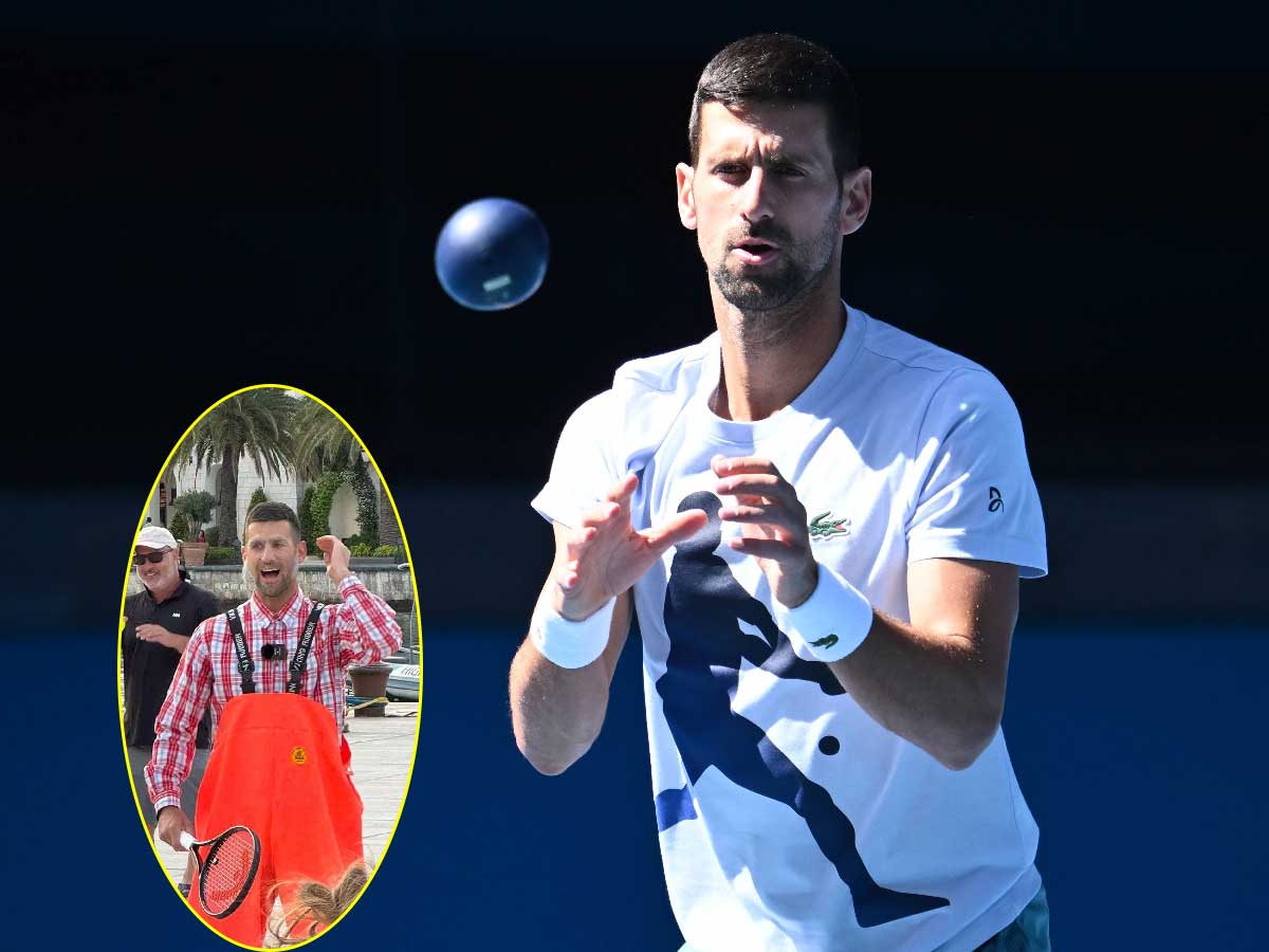 WATCH: Novak Djokovic teaches and plays tennis with children in Tivat as he enjoys his time away from tennis court