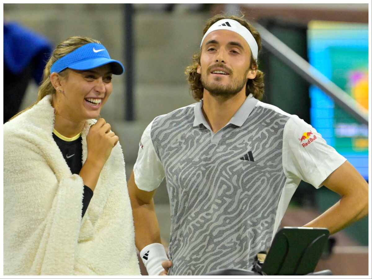 Paula Badosa and Stefanos Tsitsipas