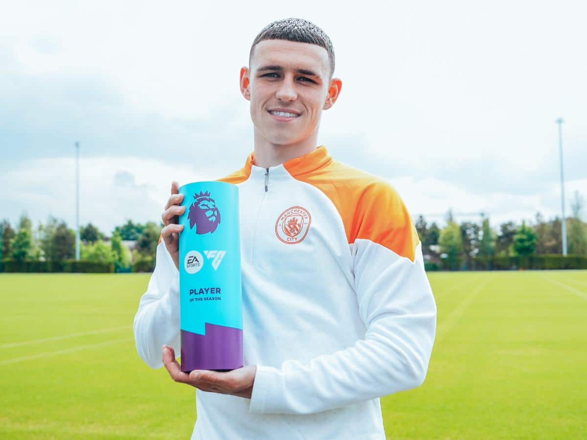 Phil Foden Pep Guardiola