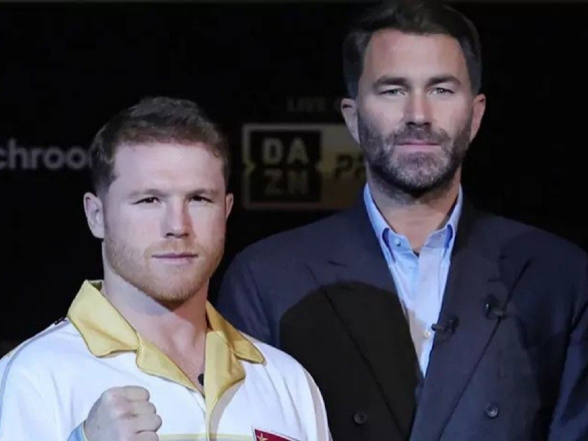 Eddie Hearn gave his  comments on Canelo Alvarez and Oscar De La Hoya drama 