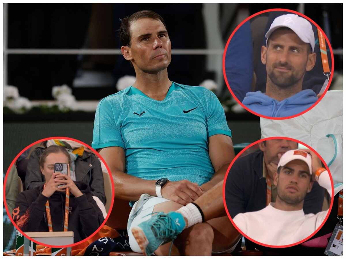 “It means that I have a positive legacy here,” Rafael Nadal reacts to Novak Djokovic, Iga Swiatek and Carlos Alcaraz attending his match at Roland Garros 