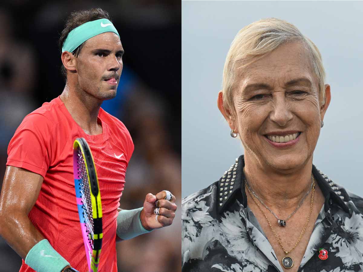 “The seeds would be begging not to play him in first round,” Martina Navratilova feels it’s not Rafael Nadal’s loss that he is not seeded at 2024 Roland Garros