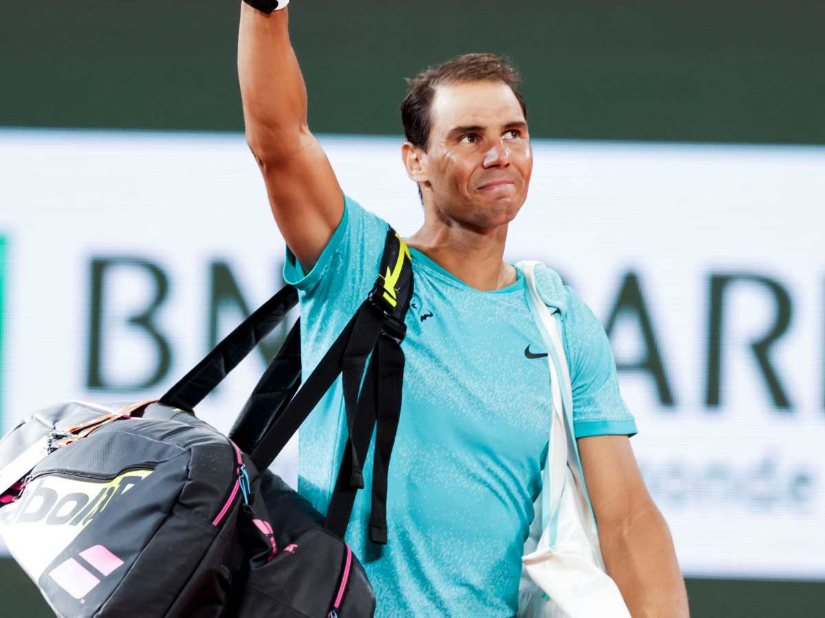 Rafael Nadal bid adieu to the French Open crowd