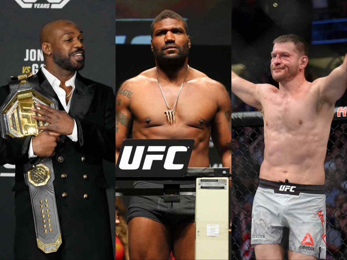 “I faked an injury,” Stipe Miocic WARNED of Jon Jones’ ‘spies’ in rival training camp by Rampage Jackson