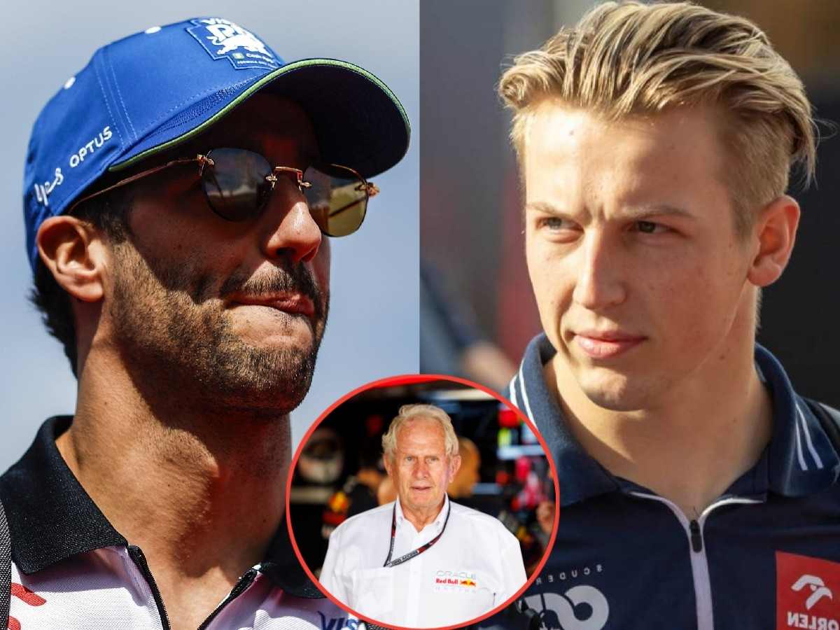 Helmut Marko breaks silence on “nonsense” rumors of Liam Lawson replacing Daniel Ricciardo at RB