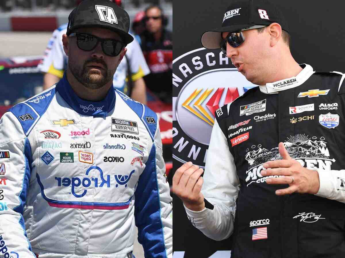 WATCH: Kyle Busch breaks silence on NASCAR severely penalizing Ricky Stenhouse Jr. over North Wilkesboro fight