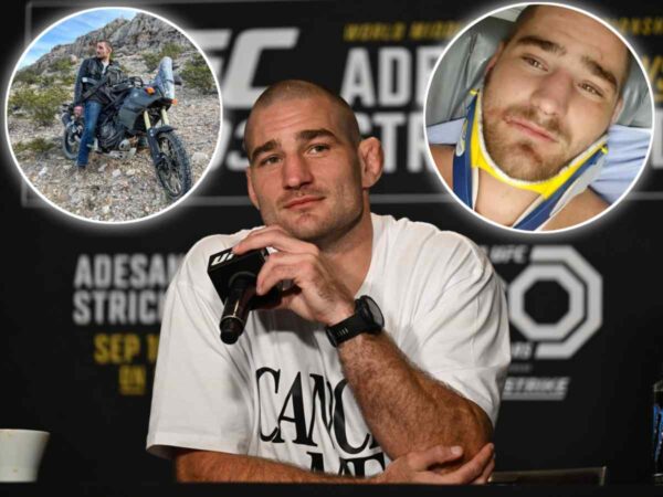 Sean Strickland speaks on motorcycle accident