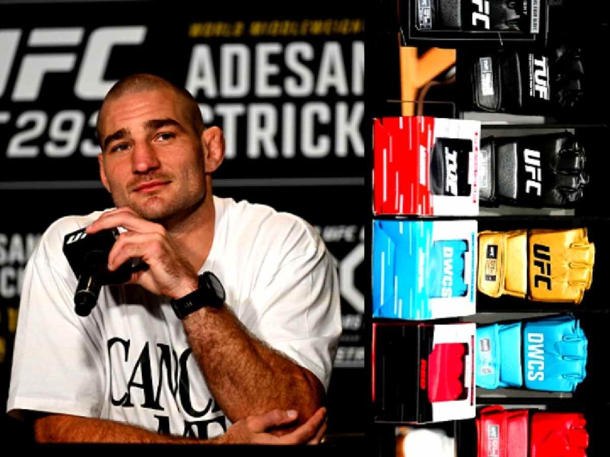 “Ever been in a fu*king fight in your life?” Sean Strickland DESTROYS the creator of new UFC gloves ahead of its debut