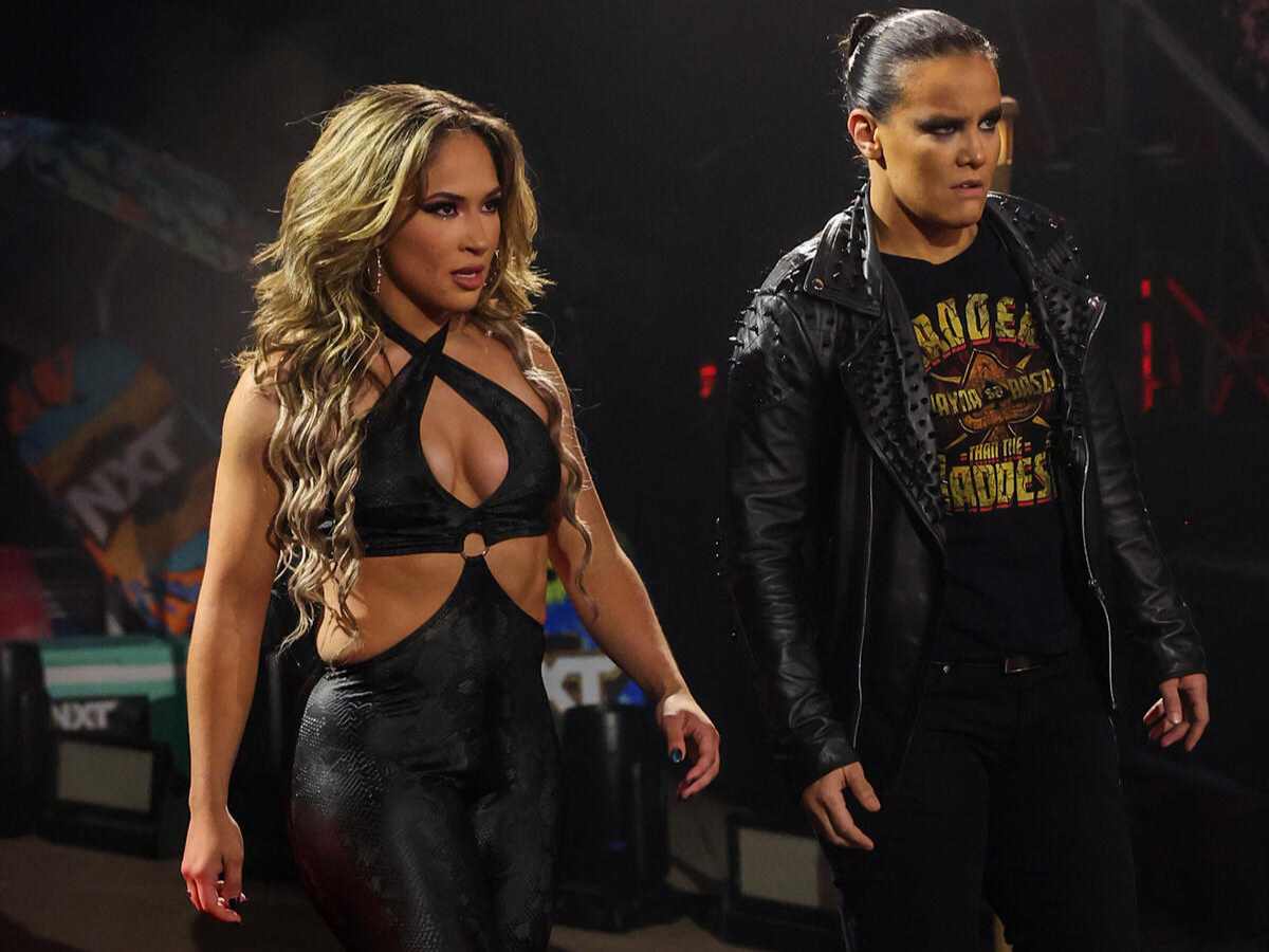 Shayna Baszler and Lola Vice