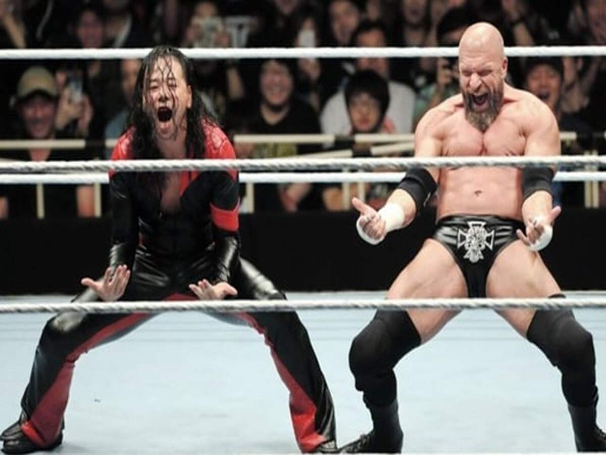 Shinsuke Nakaura and Triple H