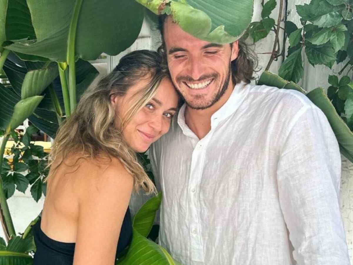 Stefanos Tsitsipas and Paula Badosa