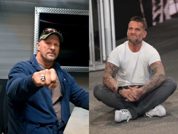 Steve Austin and CM Punk