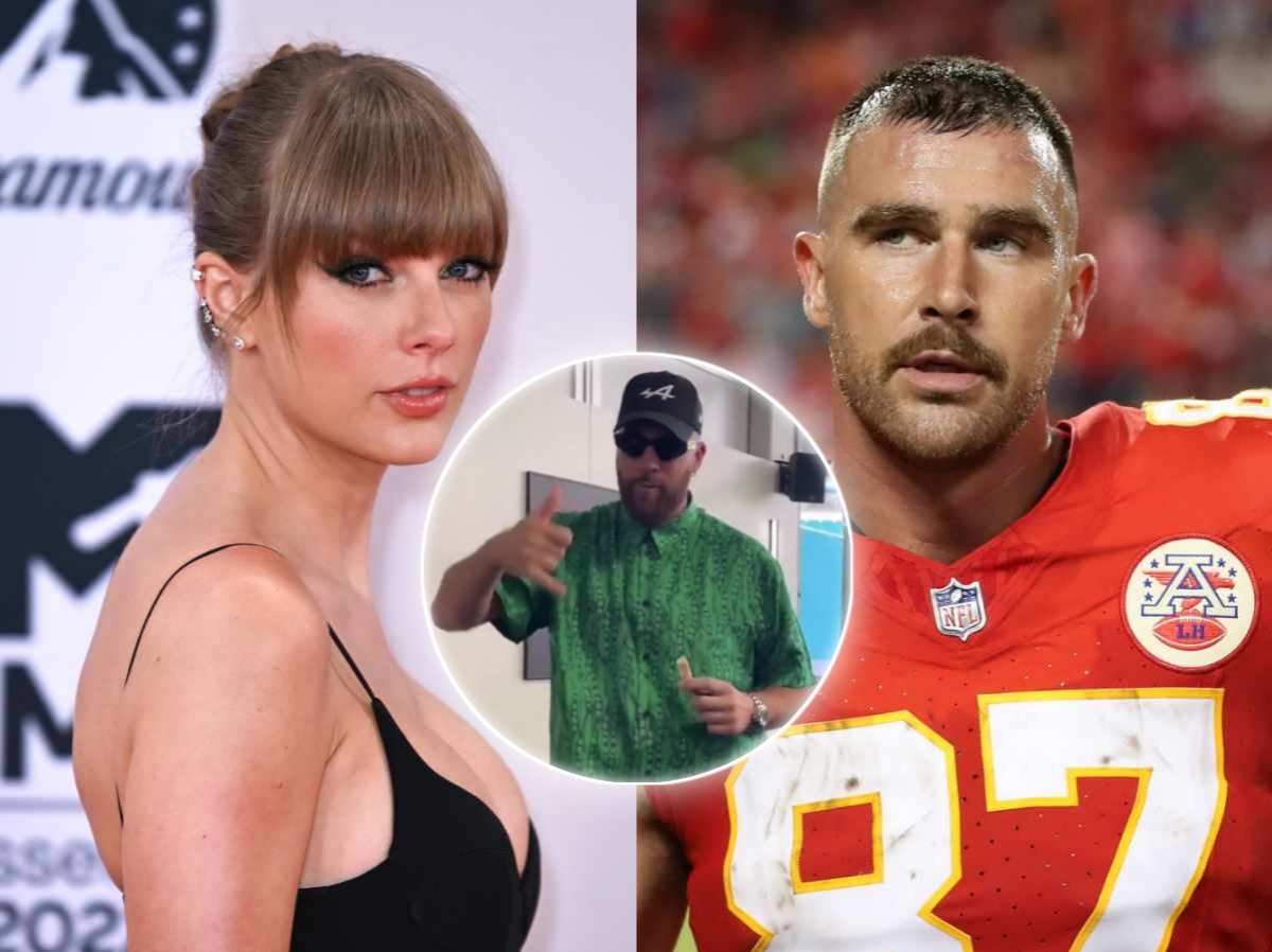 WATCH: NFL star Travis Kelce spotted at Miami GP without $1.1 billion worth Girlfriend Taylor Swift