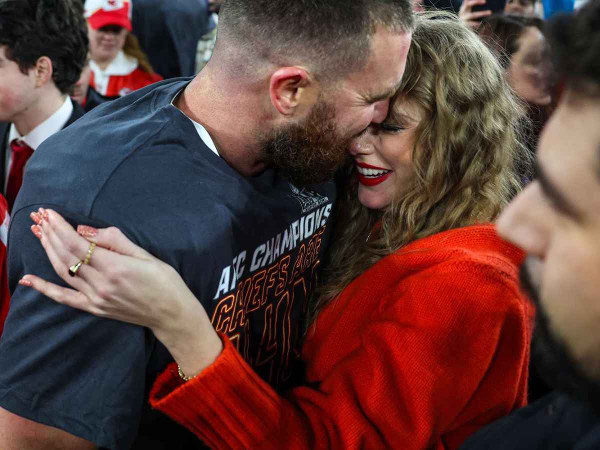 Taylor Swift and Travis Kelce